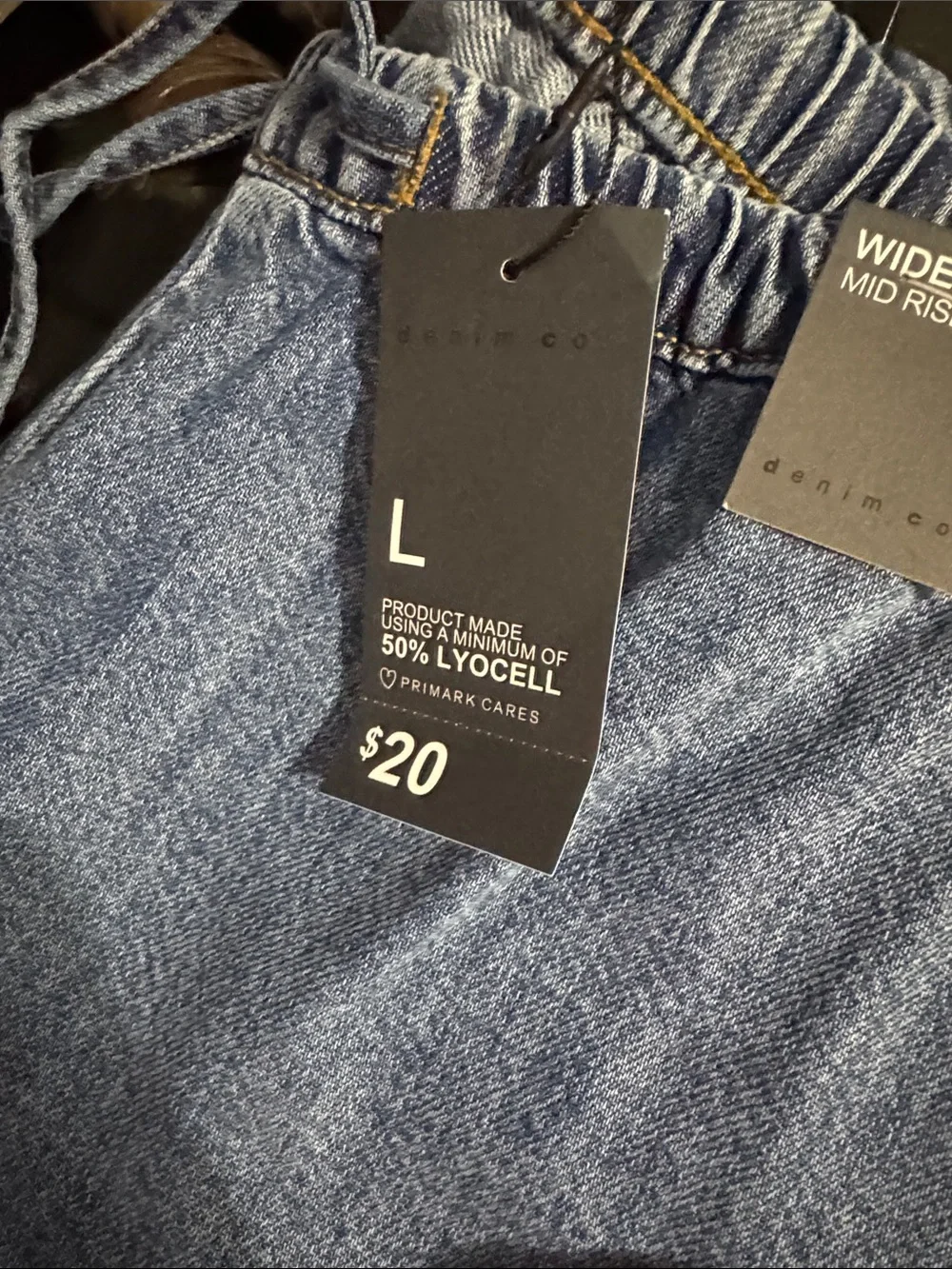 Women’s Blue Denim Jogger Jeans - Picture 8 of 8